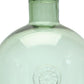 12" Green Bud Glass Table Vase