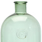 12" Green Bud Glass Table Vase