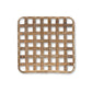 Set of Two Brown Square Bamboo Vanity Tray
