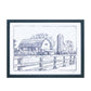 Set of Two Black And White Framed Art