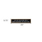 10" X 25" Natural Black And White Sentiment Plaque Wood Wall Decor