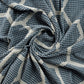 60" X 50" Purple Woven Cotton Geometric Throw Blanket with Fringe