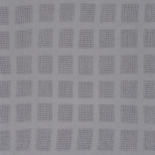 50" X 60" Gray Woven Cotton Throw Blanket with Tassels