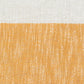 50" X 60" Orange Woven Cotton Striped Throw Blanket with Tassels
