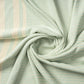 50" X 60" Turquoise Woven Cotton Striped Throw Blanket with Fringe