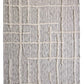 60" X 50" Gray Woven Cotton Striped Throw Blanket with Fringe