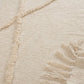 60" X 50" Orange Woven Cotton Throw Blanket with Fringe