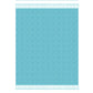 50" X 60" Blue Woven Cotton Throw Blanket with Fringe
