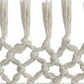 50" X 60" Gray Woven Cotton Herringbone Throw Blanket with Tassels