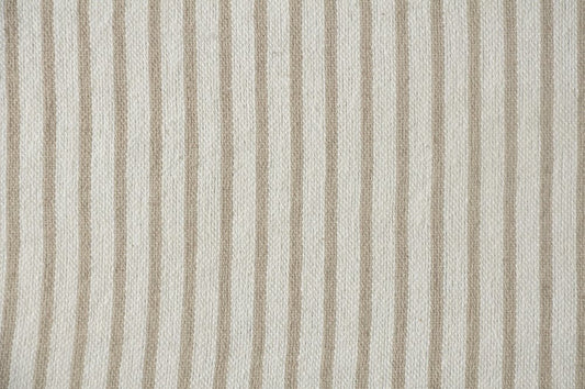 50" X 60" Black and White Woven Cotton Striped Throw Blanket with Tassels