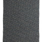 50" X 60" Black And Gold Geometric Cotton Woven Throw Blanket with Tassels