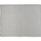 50" X 60" Gray and White Woven Cotton Geometric Throw Blanket with Fringe