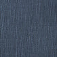 20" Navy Blue Cotton Throw Pillow with Fringe