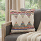 18" Blue and White Throw Pillow