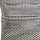 20" X 20" Ivory Red Green Blue Yellow And Orange 100% Cotton Geometric Zippered Pillow