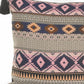 20" Black and Yellow Throw Pillow with Tassels