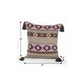 20" Black and Yellow Throw Pillow with Tassels