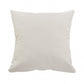 20" Yellow and White Throw Pillow