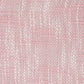 20" X 20" Pink Gray And White 100% Cotton Striped Zippered Pillow