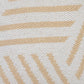 20" Black And White Cotton Geometric Throw Pillow