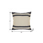20" Blue and White Throw Pillow
