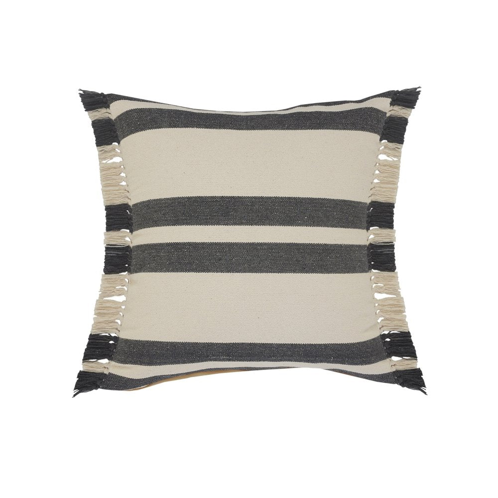 20" Blue and White Throw Pillow