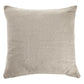 20" X 20" Frost Blue 100% Cotton Zippered Pillow
