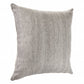 20" Gray Wool Throw Pillow