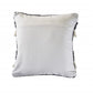 20" X 20" Beige And White Polyester Geometric Zippered Pillow