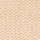 30" X 30" Beige And Cream 100% Cotton Chevron Zippered Pillow