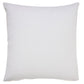 20" X 20" Beige And White 100% Cotton Striped Zippered Pillow