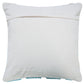 18" Gray and Beige Throw Pillow