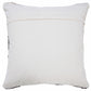18" Gray and Beige Throw Pillow