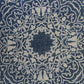 14" X 36" Black And White Cotton Medallion Throw Pillow