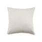 20" Orange and Off White Throw Pillow