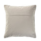 20" Beige And Gray Cotton Geometric Throw Pillow