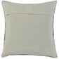 20" Beige And Gray Cotton Geometric Throw Pillow