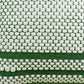 20" X 20" Jade Green And White 100% Cotton Geometric Zippered Pillow