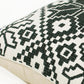 20" Blue and White Throw Pillow