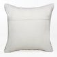 20" X 20" Red White Purple And Pink 100% Cotton Geometric Zippered Pillow