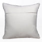 20" Black and White Geometric Cotton Throw Pillow