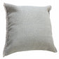 14" X 36" Light Blue Cotton Lumbar Throw Pillow With Fringe