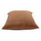 20" Brown Linen Throw Pillow