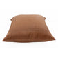 20" Brown Linen Throw Pillow