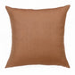 20" Brown Linen Throw Pillow