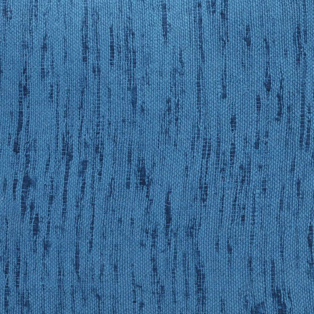 20" X 20" Ocean Blue Linen Zippered Pillow