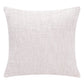 24" Black and Ivory Throw Pillow