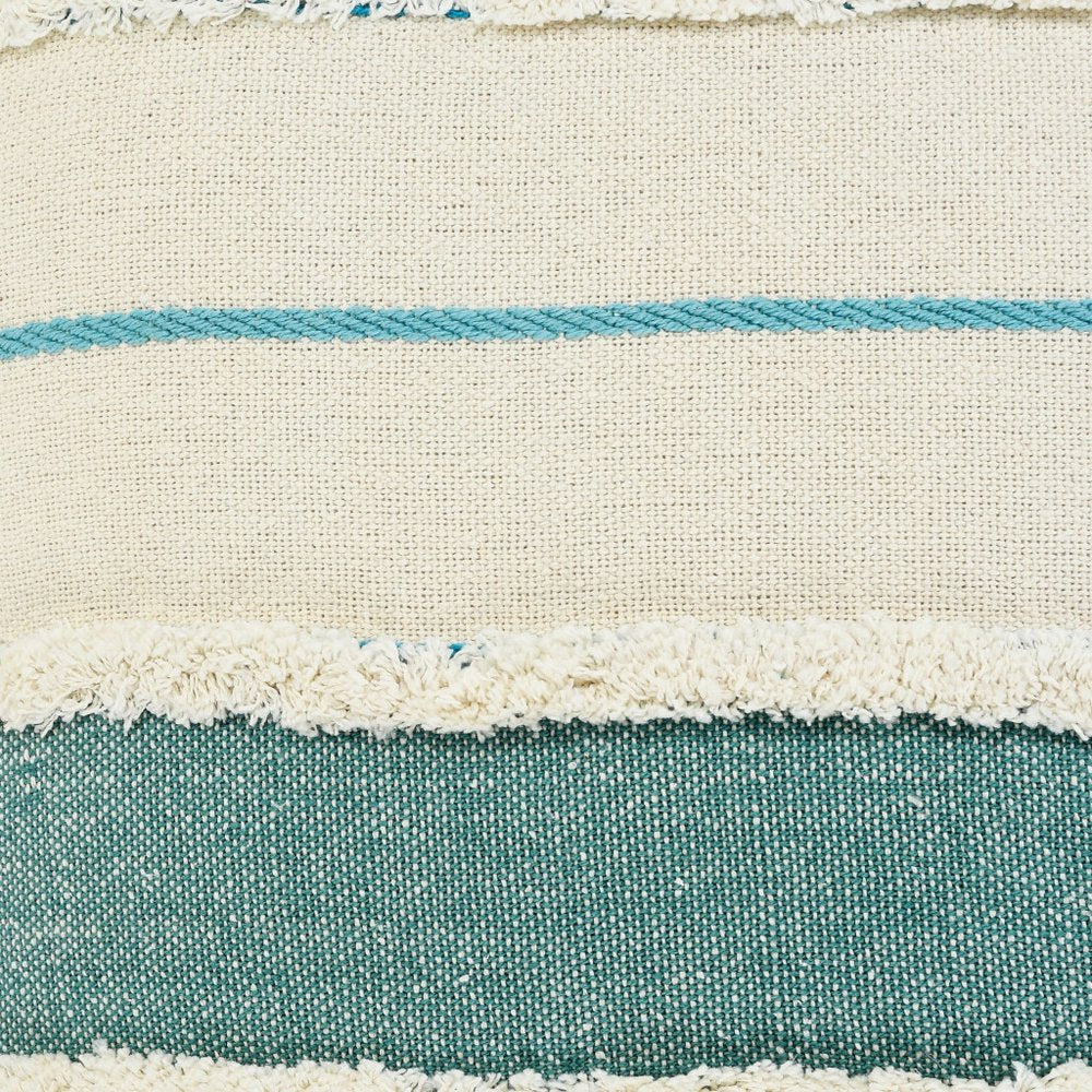 20" Turquoise Throw Pillow