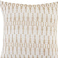20" Ivory Throw Pillow
