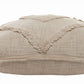 20" X 20" Birch 100% Cotton Geometric Zippered Pillow
